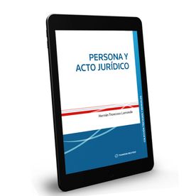 Persona y Acto Jurídico