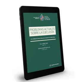 Problemas Actuales Sobre la Ejecución. VIII jornadas de derecho procesal